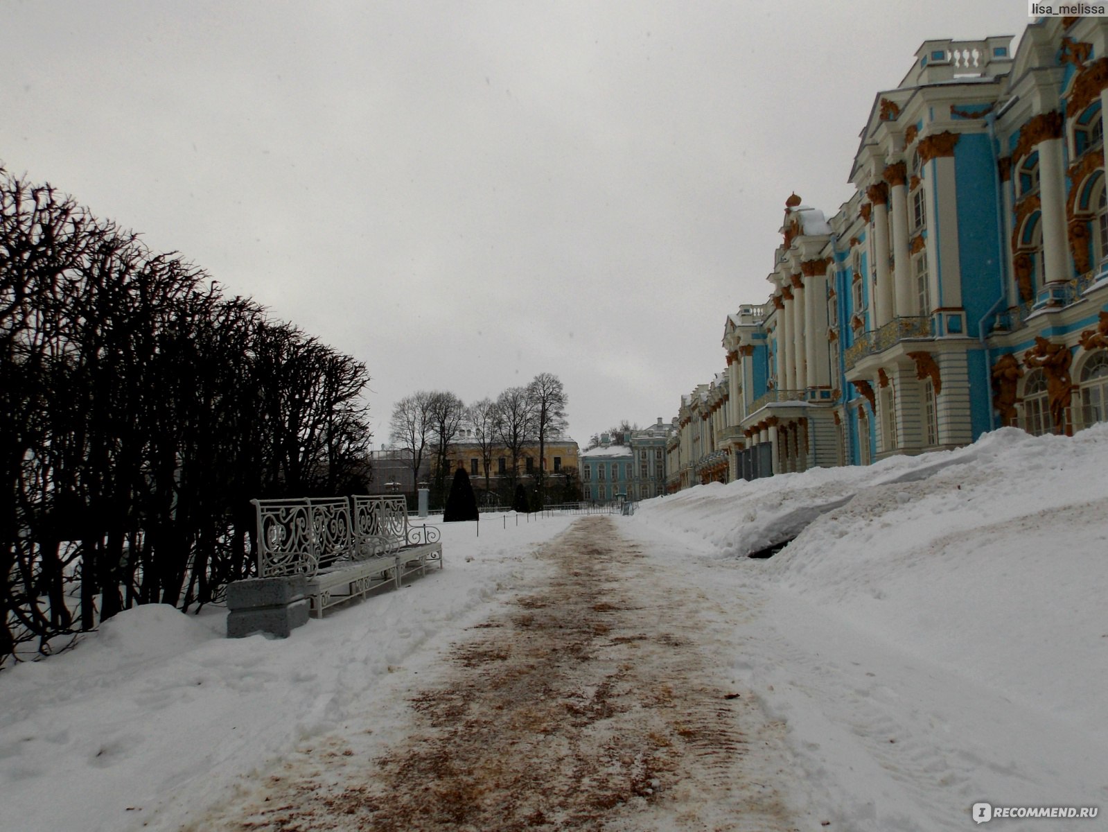 Пушкин зимой фото