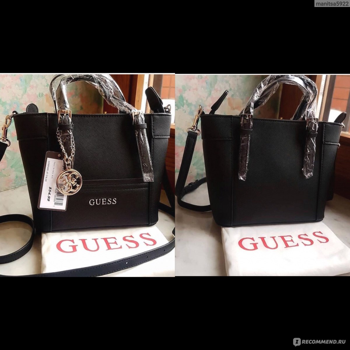 Guess delaney store mini tote