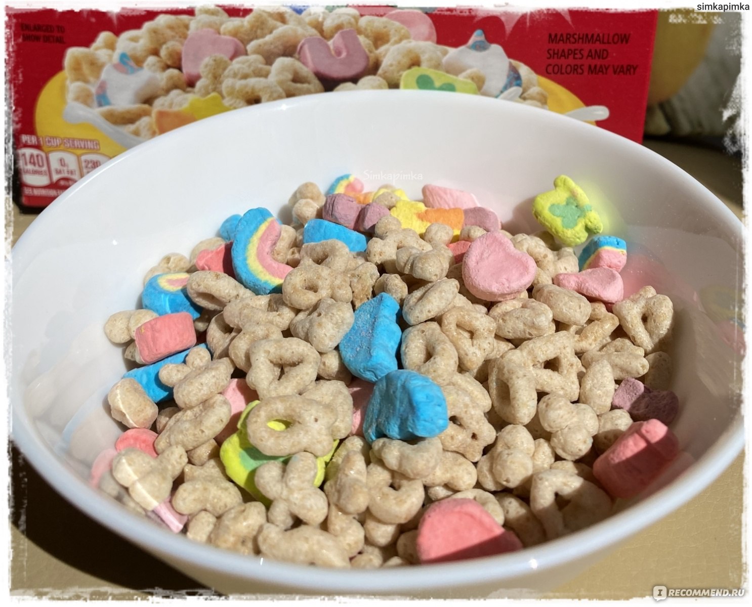 Сухие завтраки General Mills Lucky Charms - «☆ Серобуромалинового молока не  желаете ? Дорогущие американские хлопья обеспечат ! ☆» | отзывы