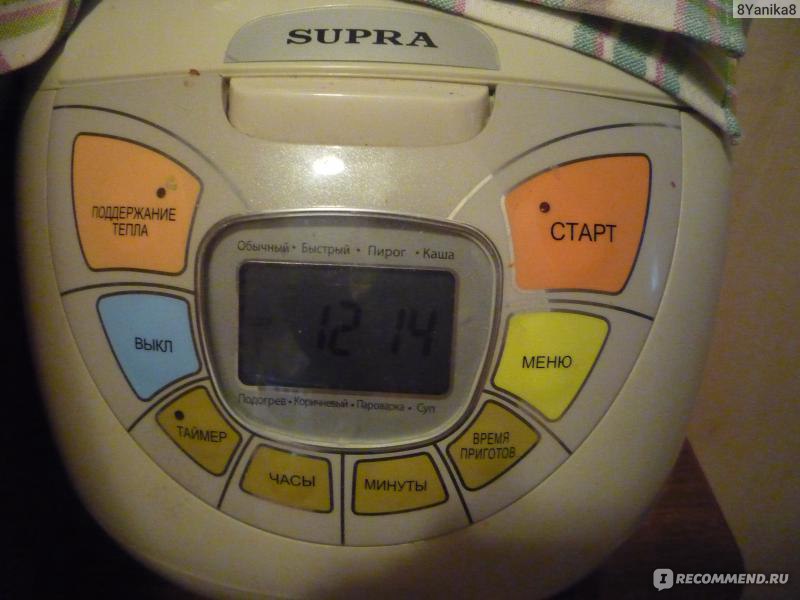 Пшенная каша мультиварка supra mcs-4511