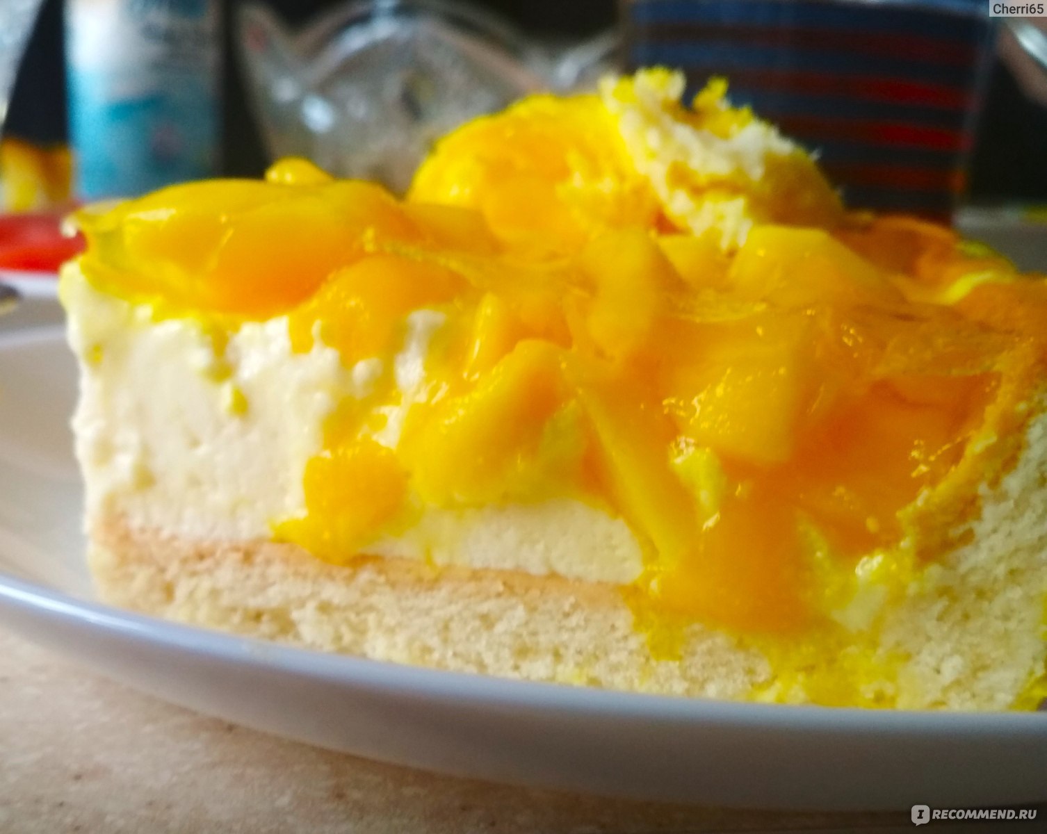 Манговый кекс