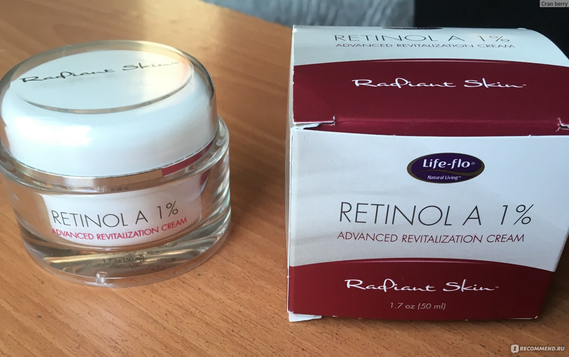 life flo health retinol a 1 advanced revitalization cream