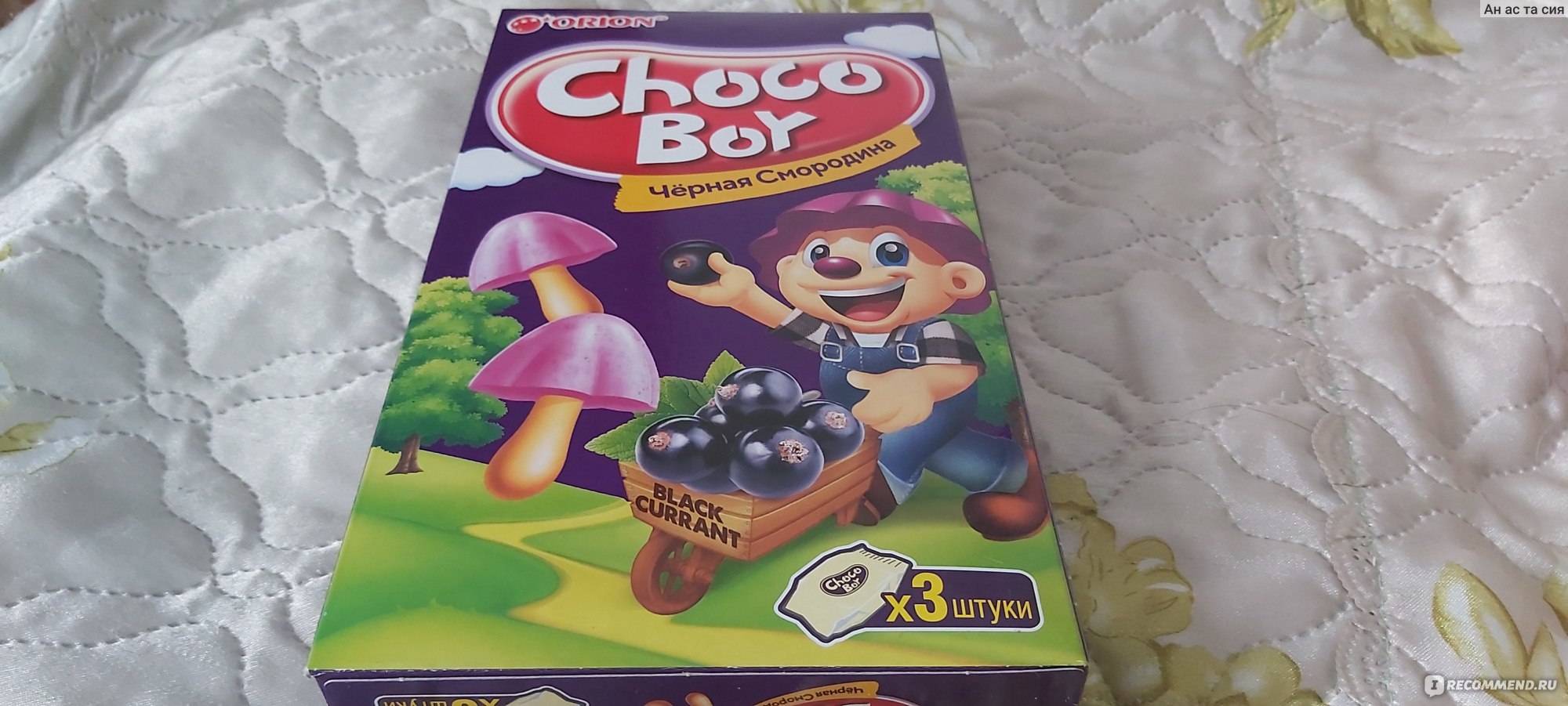 Choco boy черная смородина