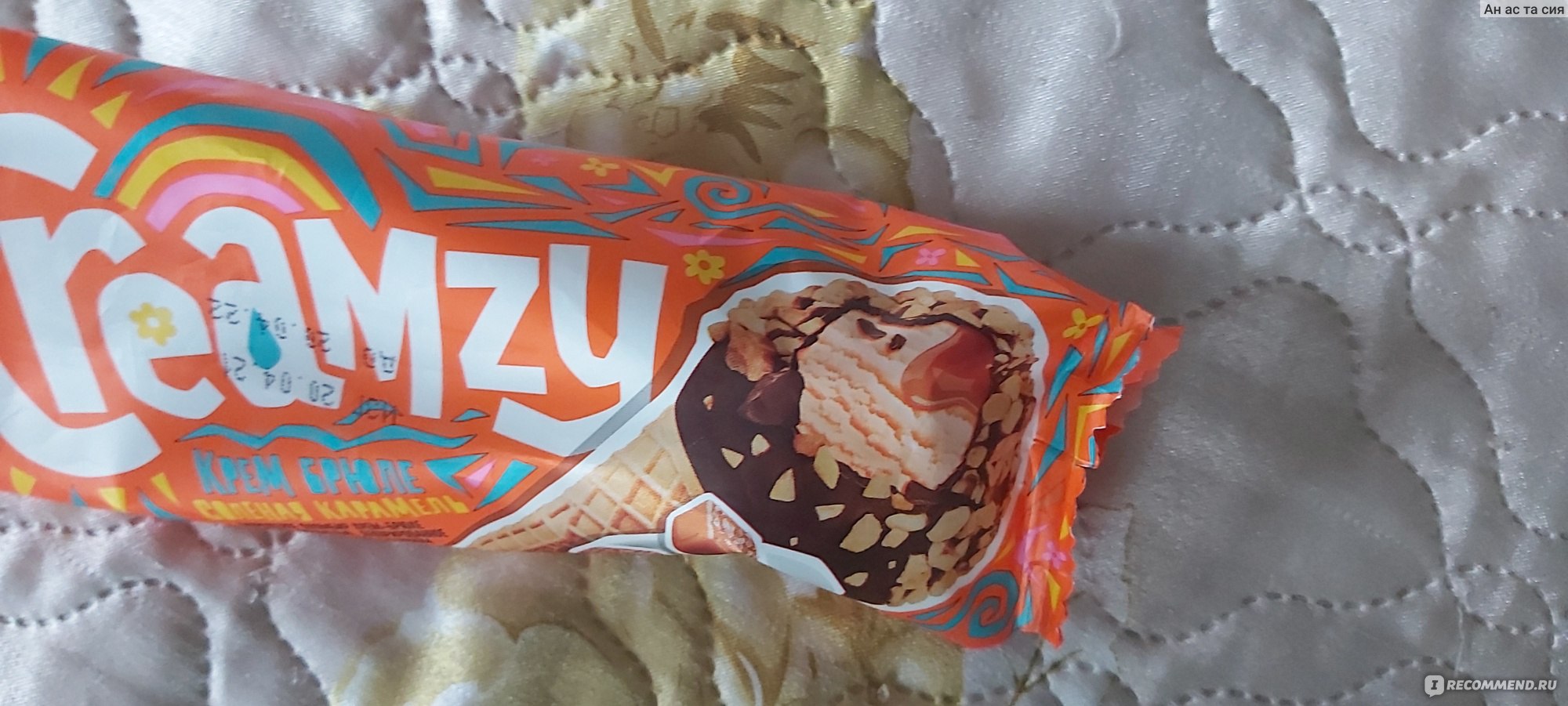 Мороженое creamzy клубника