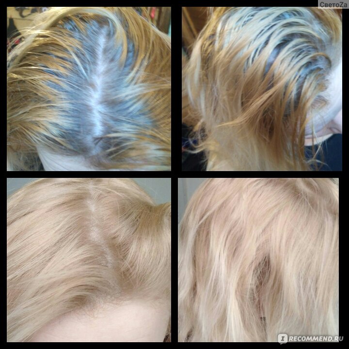 Краска для тонирования осветленных волос делюкс
