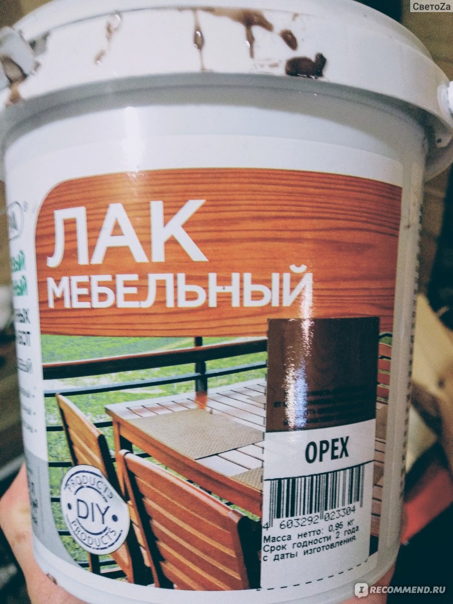 запах лака от мебели