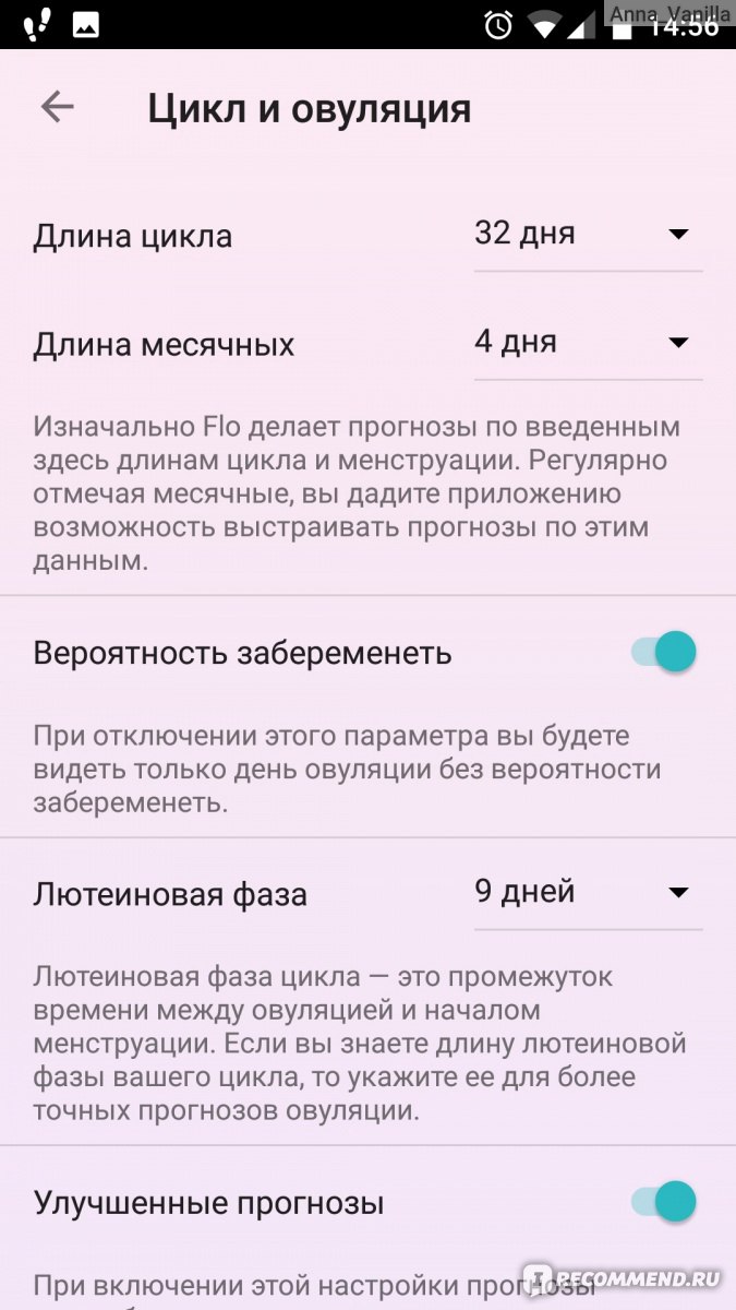 Приложение Женский календарь Flo Period Tracker - «Простое, эффективное,  многофункциональное приложение Flo для женщин вместо вычисления Базальной  температуры 