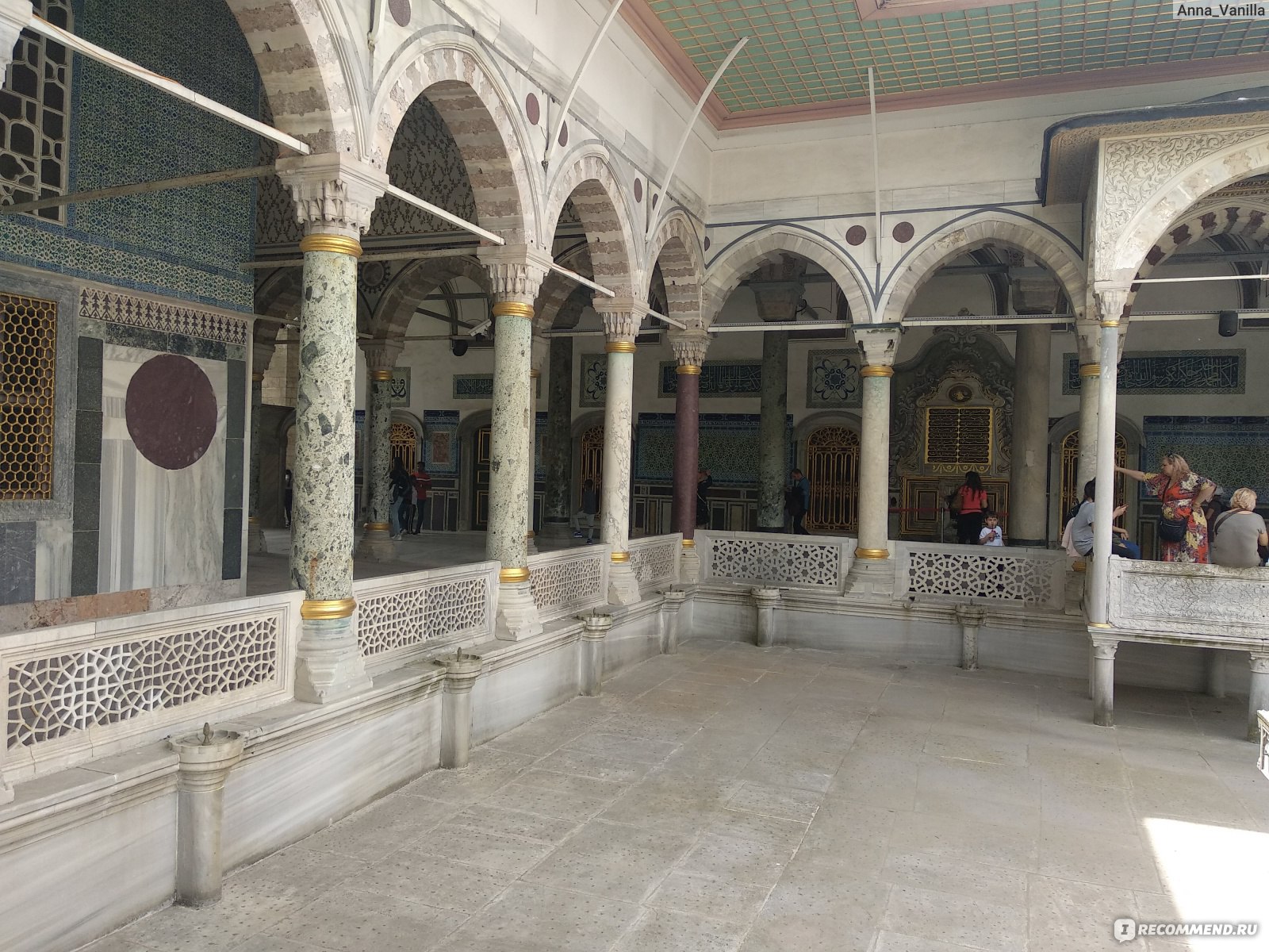 фото внутри дворца султана сулеймана в стамбуле
