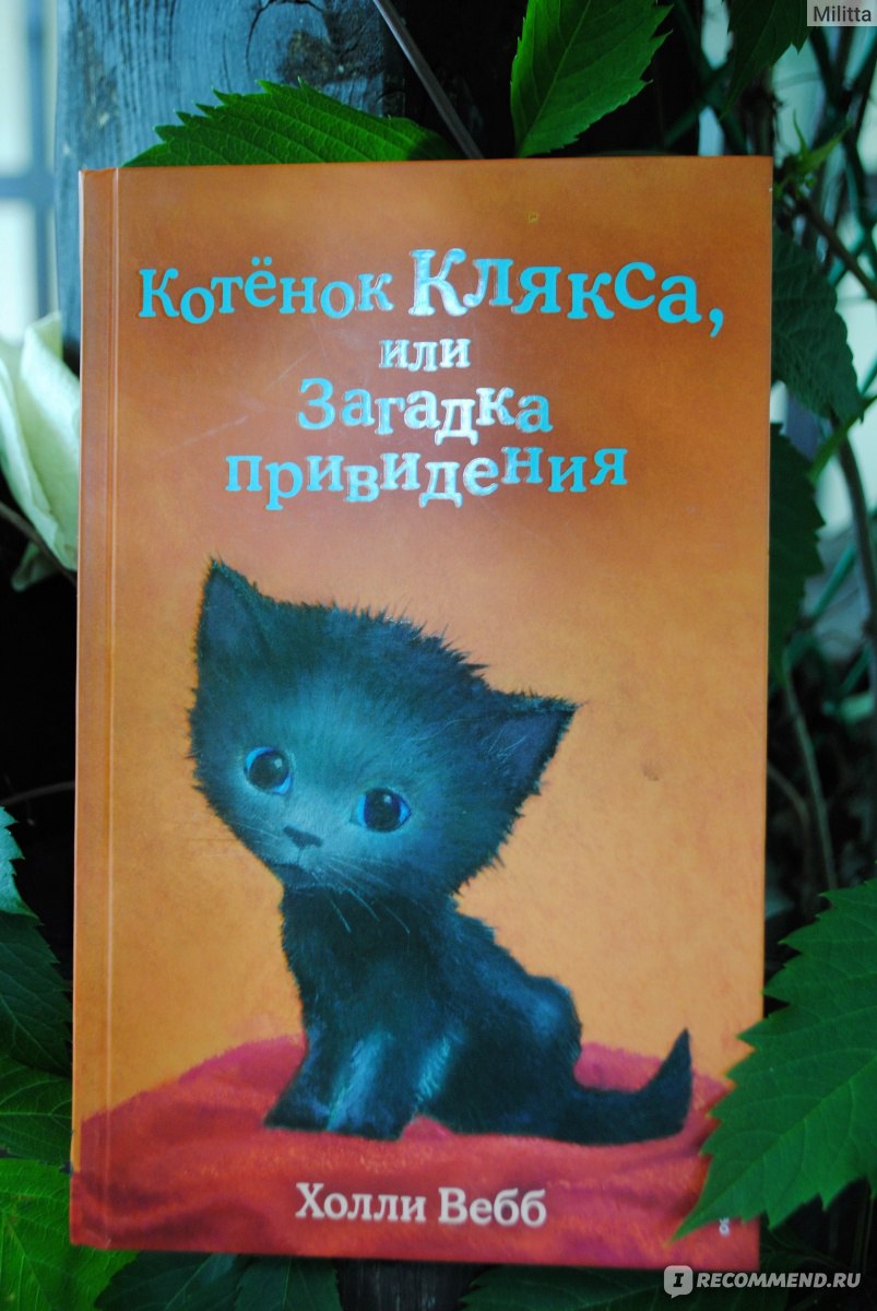 Котёнок Клякса или загадка привидения. Вебб Холли - «Добрая история о детях  и домашних животных» | отзывы