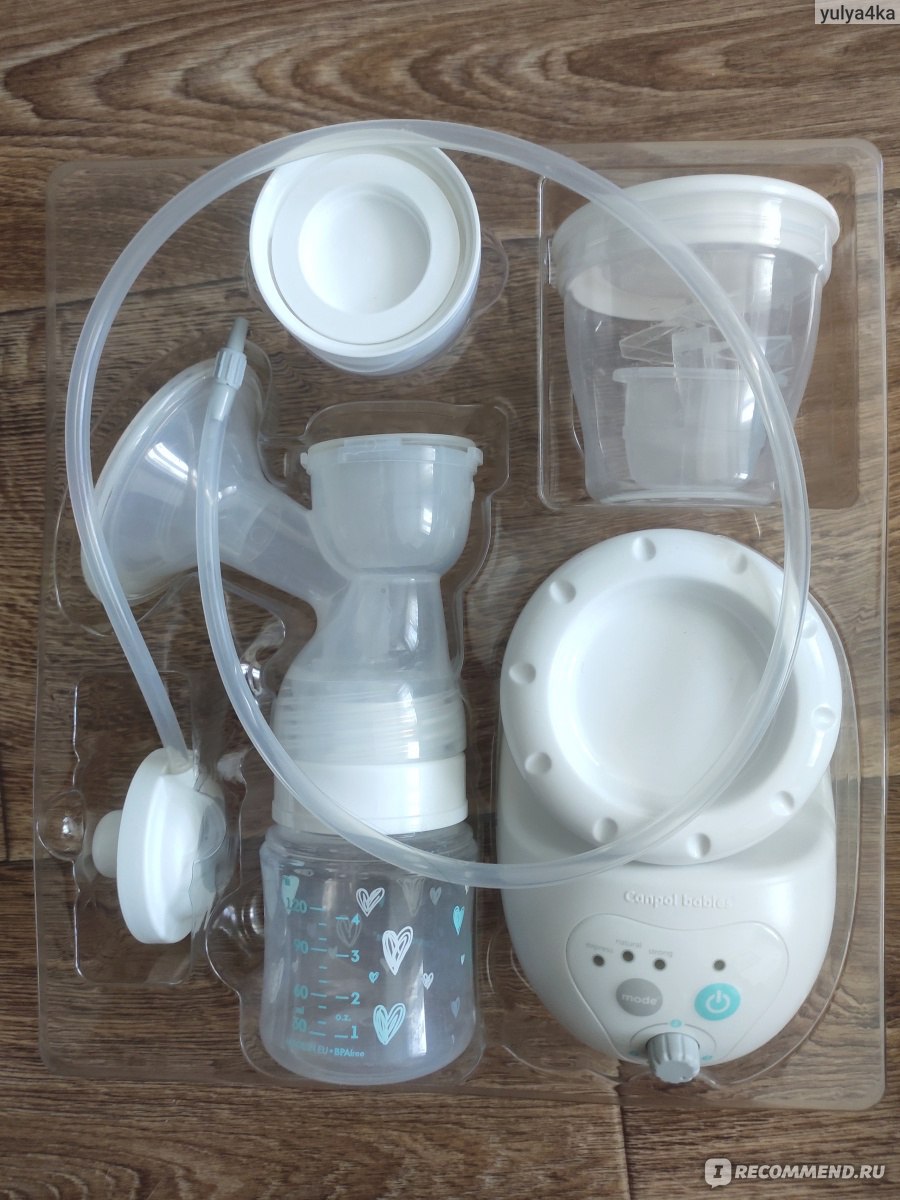 Молокоотсос Canpol babies Easy Start Electric Breast Pump - «Мой спаситель  при лактостазе 🥰 Подробный отзыв о молокоотсосе Canpol babies» | отзывы