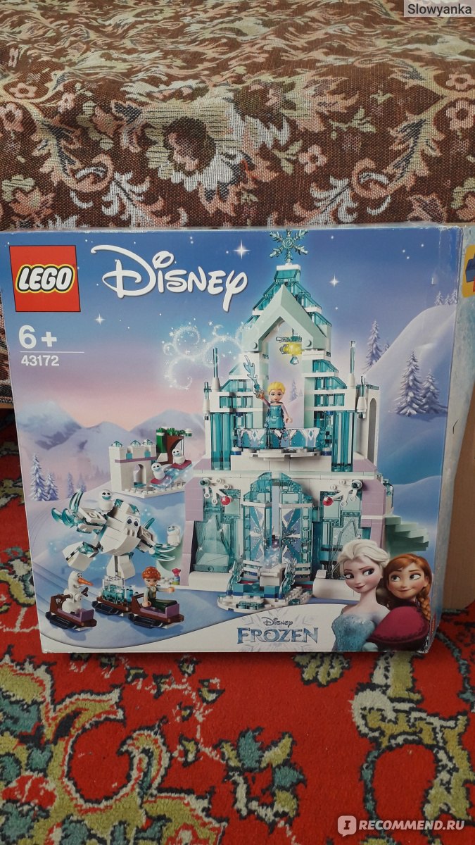 Lego Disney Princess 41148 Волшебный замок Эльзы - «Поклонникам  конструктора и мультика понравится» | отзывы