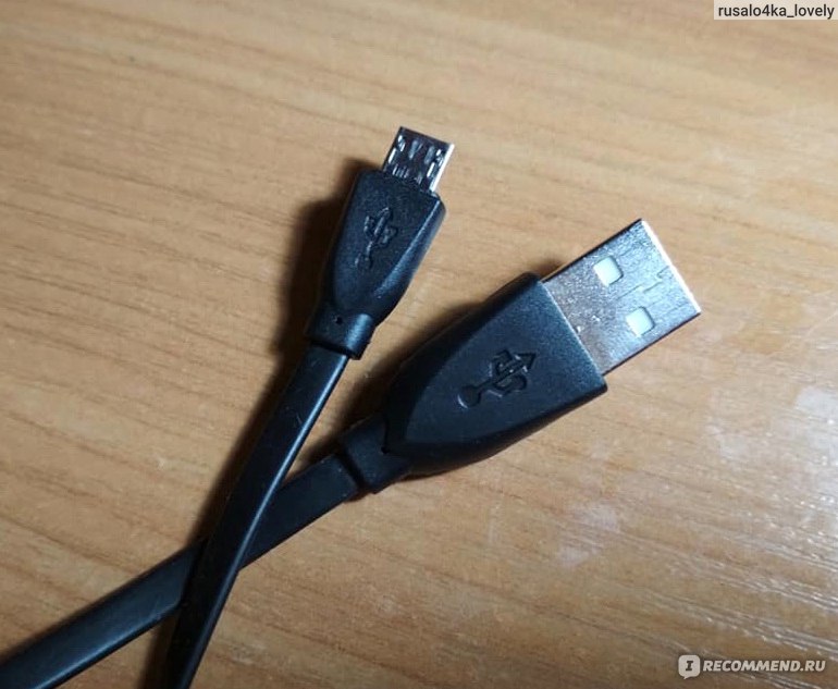 Зарядное устройство-кабель формата micro-USB