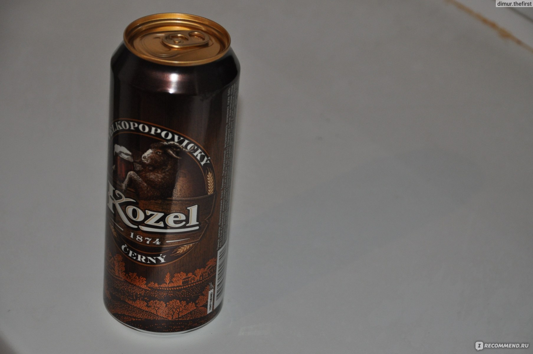 Пиво темное Velkopopovicky Kozel Dark