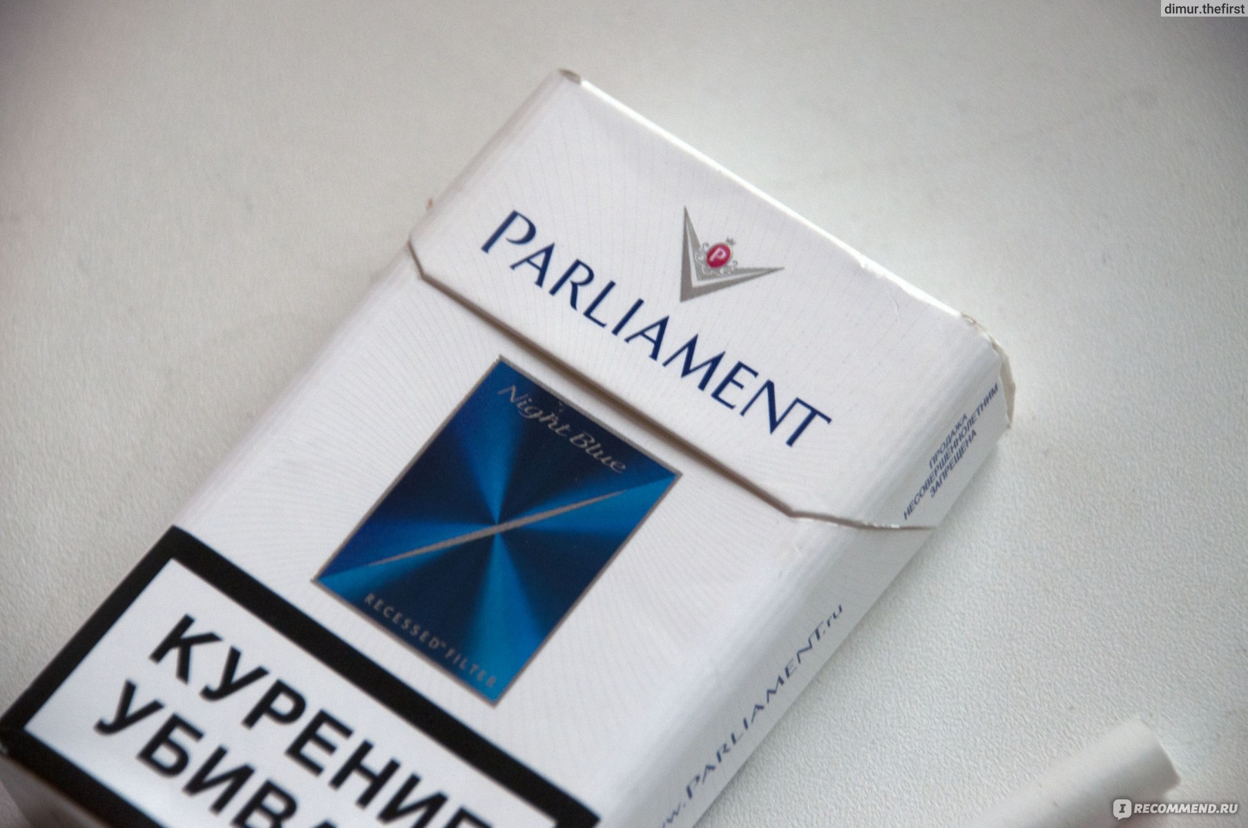Сигареты парламент Найт Блю