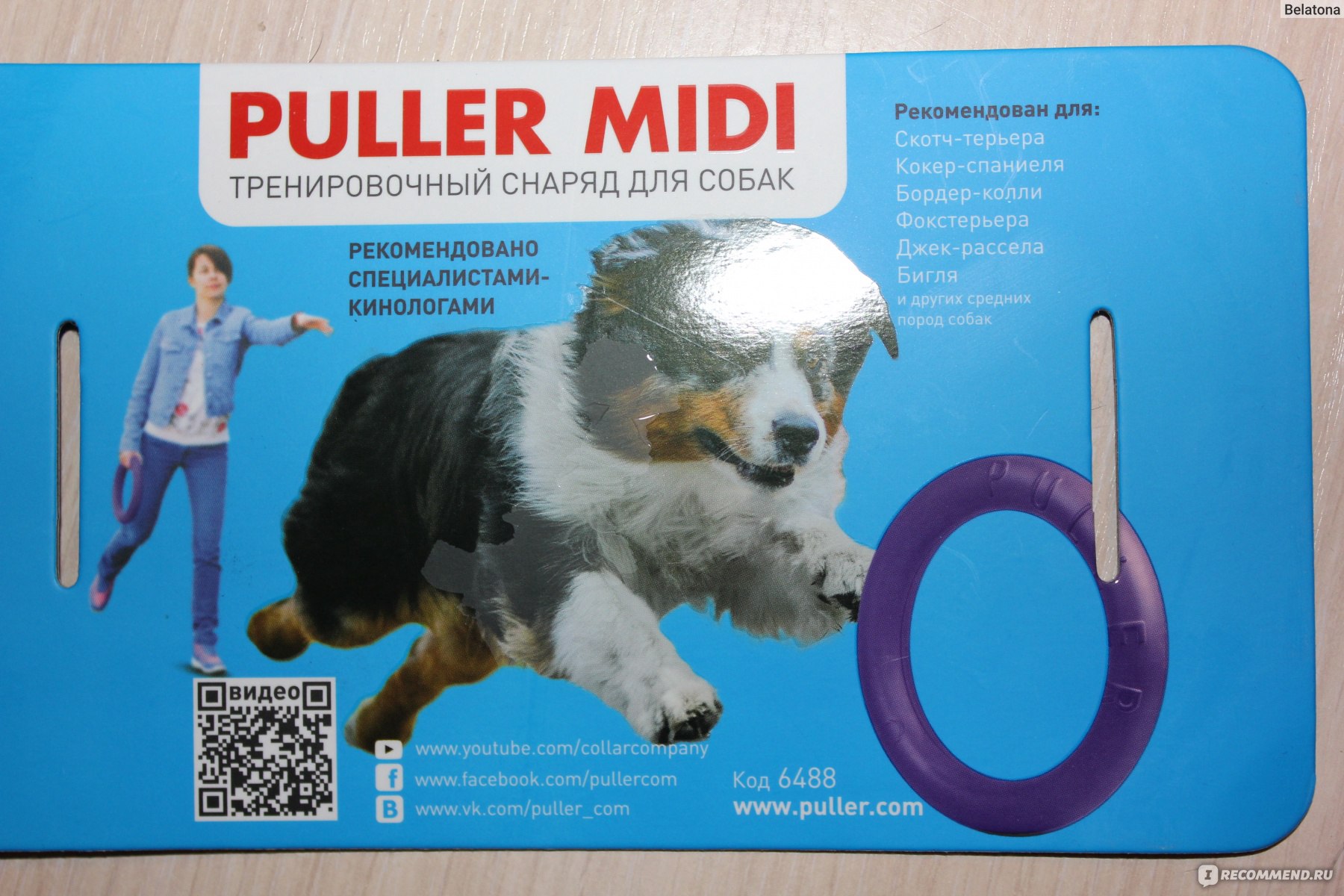 Игрушки для животных COLLAR PULLER игрушка для тренировки собак - «Любимая  игрушка моей собаки Puller в размере Midi. Единственная вещь, с которой моя  собака играет на прогулке!» | отзывы