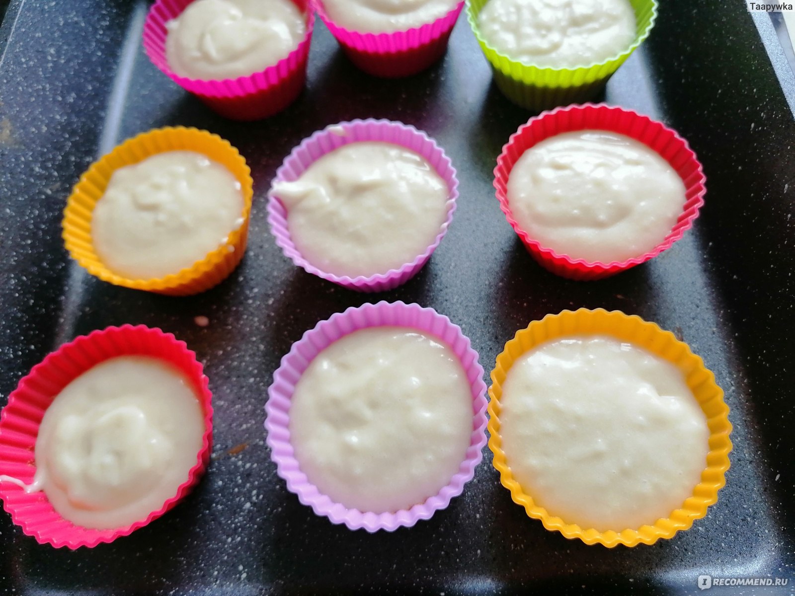 Рецепт кексов в духовке в формочках силиконовых пошаговое приготовление с фото