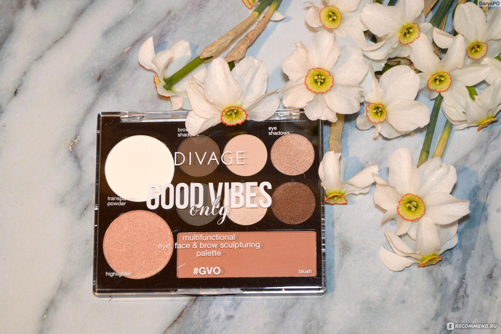 Divage skin cult glow. Палетка Диваж good Vibes. Палетка для лица от Divage. Divage good Vibes only. Палетка хайлайтеров Диваж.