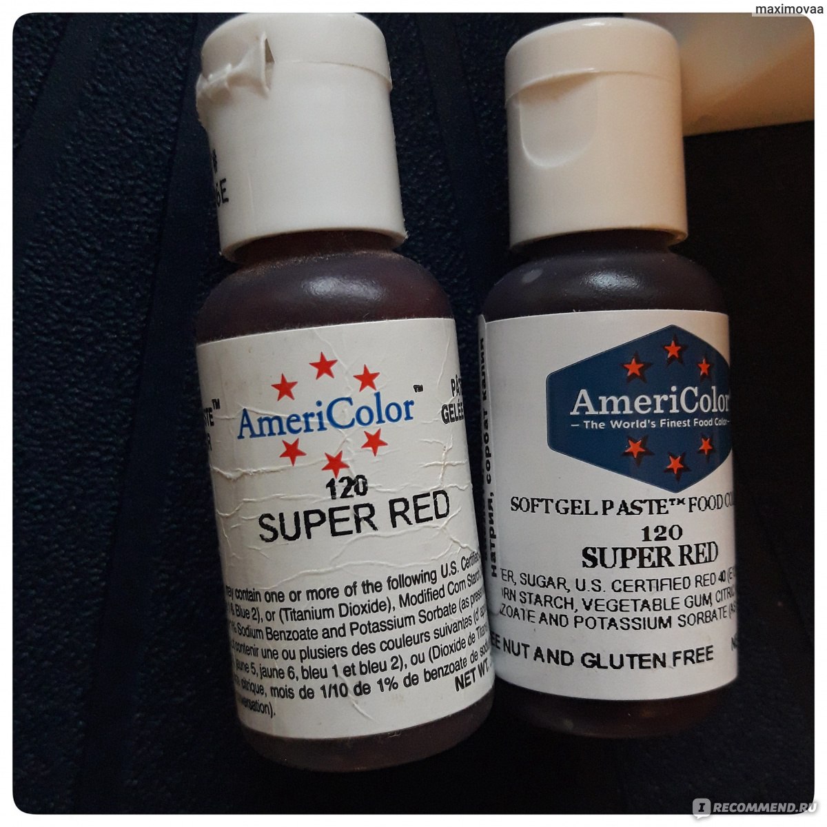 Красители для торта americolor