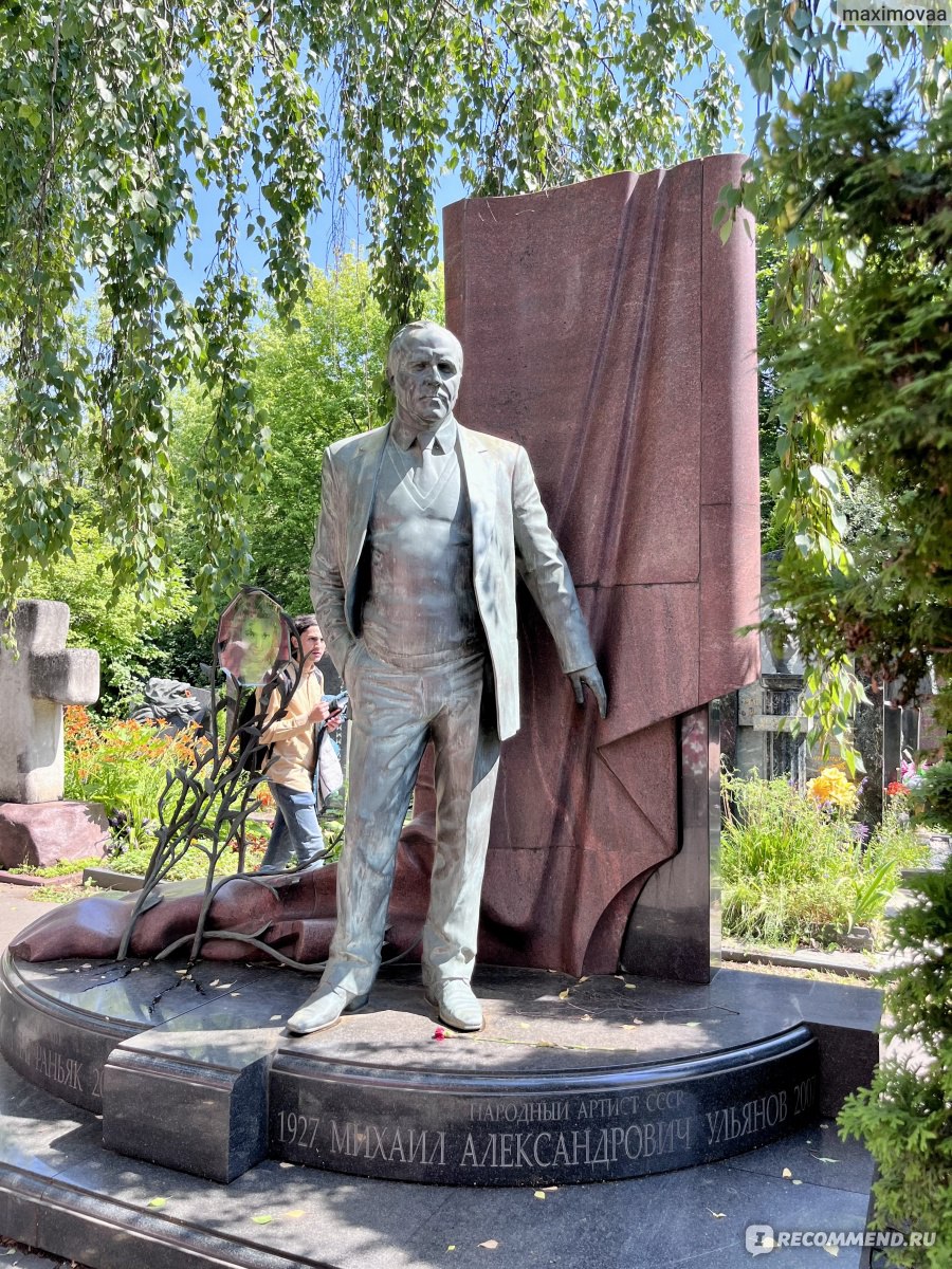 Знаменитости Похороненные на Новодевичьем кладбище