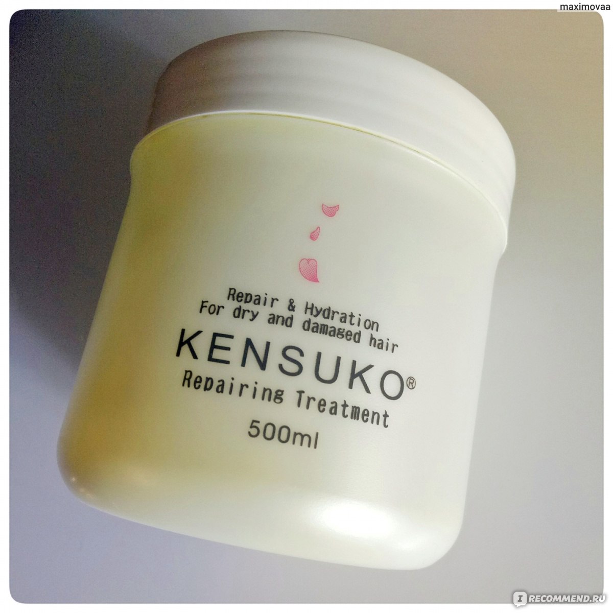 Маска для волос kensuko repairing treatment