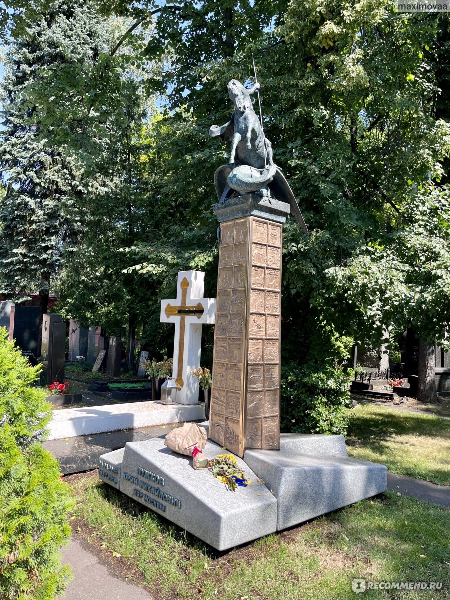 Новодевичье кладбище Брежневы