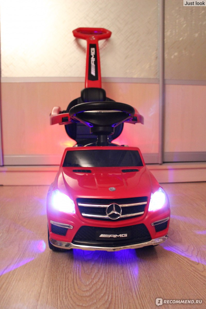 Каталка RiverToys Mercedes-Benz A888AA-H - «Многофункциональный трансформер  - каталка, качалка и толокар. Одна из самых любимых покупок и мной и  ребенком» | отзывы