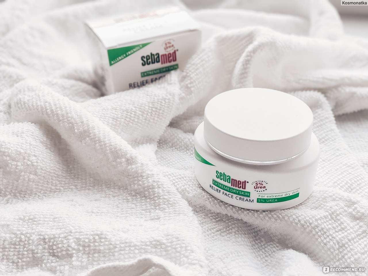 Крем для лица Sebamed Extreme Dry Skin Relief Face Cream 5 Urea