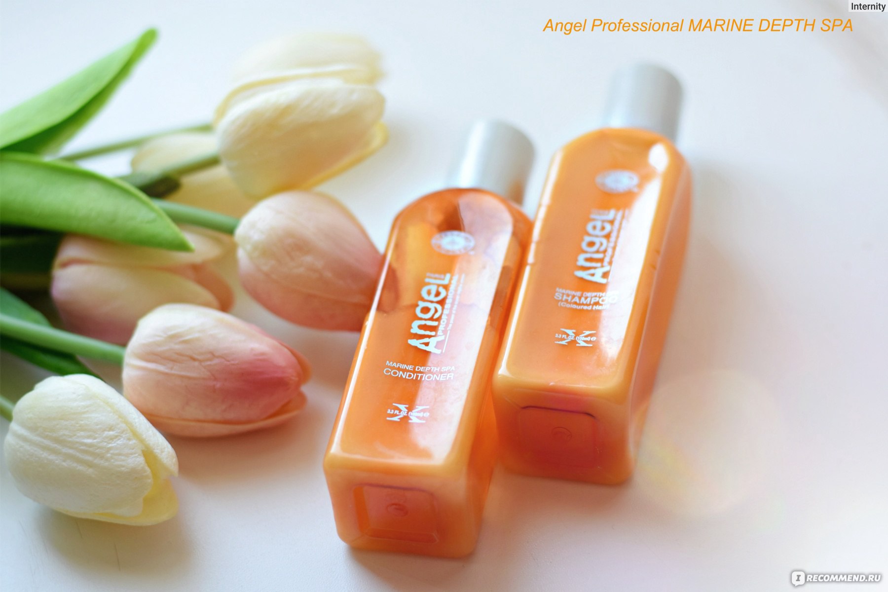 Кондиционер для волос angel professional marine depth spa conditioner