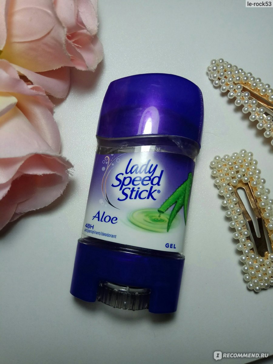 Дезодорант-антиперспирант Lady Speed Stick гель алое - «Идеально для ...