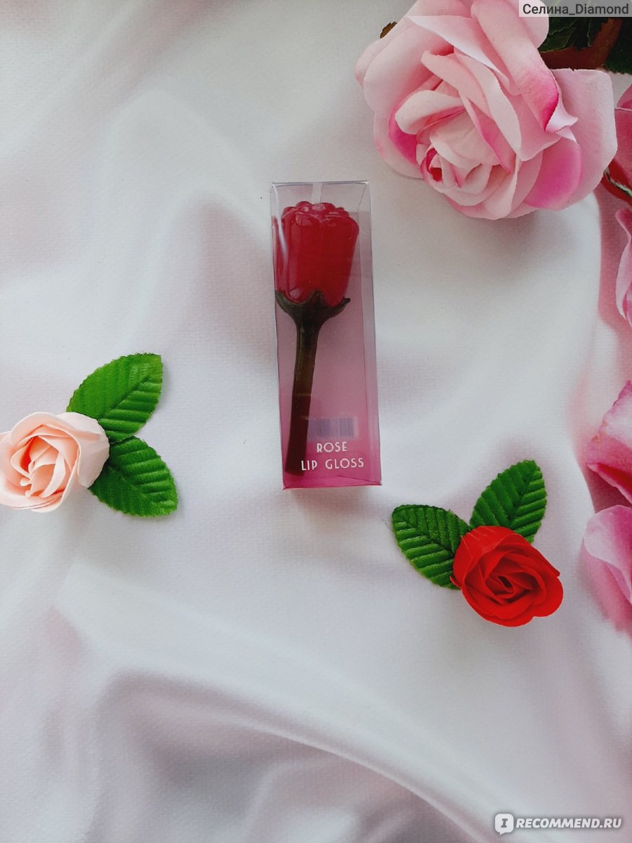 Блеск для губ Take and go Rosa Lip Gloss - «Самый красивый и самый  бестолковый блеск в моей коллекции.» | отзывы