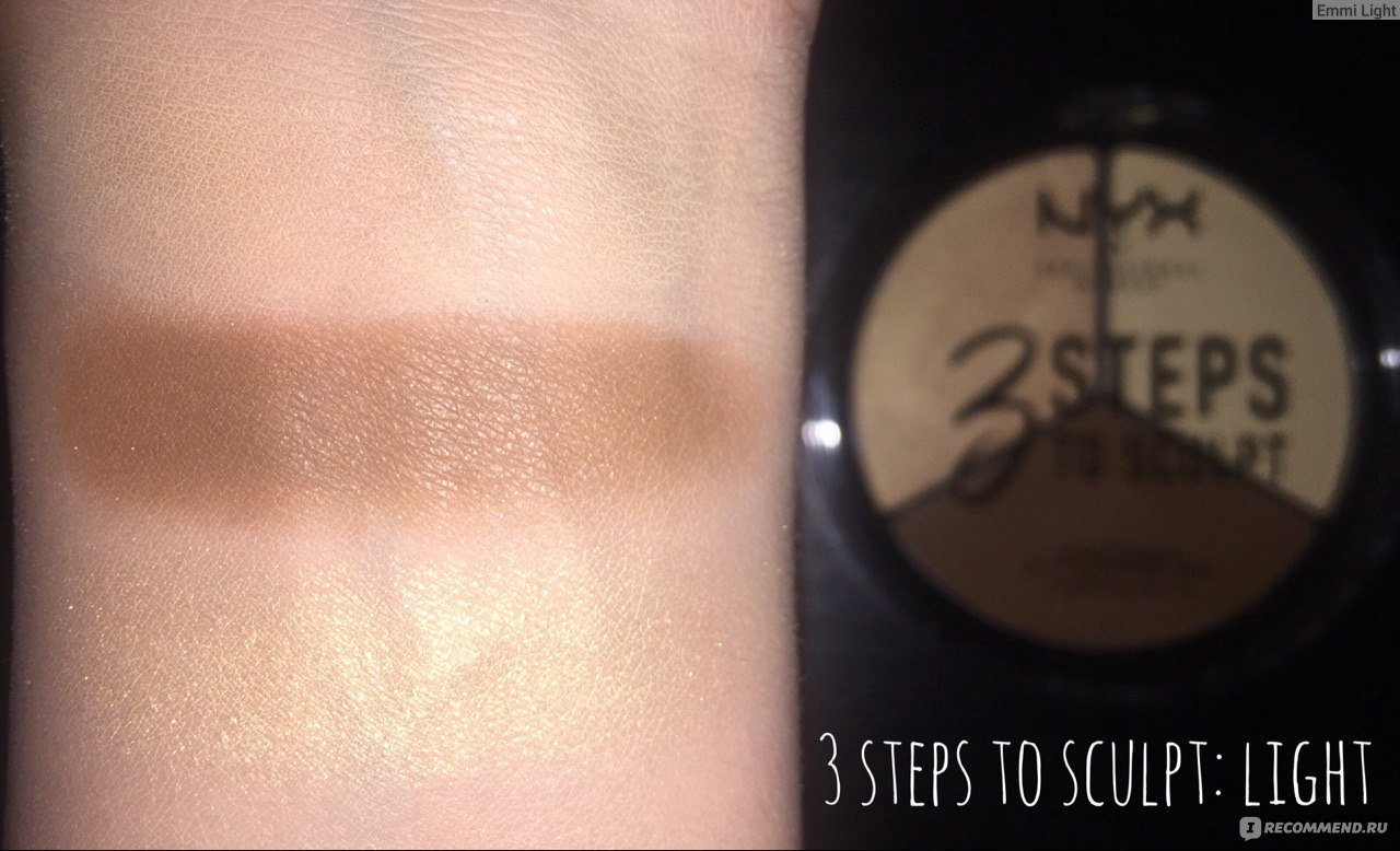 Nyx steps to sculpt