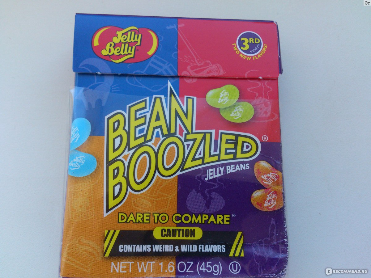 Конфеты Jelly Belly Bean Boozled - «А что попадется вам? Тутти-фрутти или  грязные носки? Лакрица или спрей скунса?» | отзывы