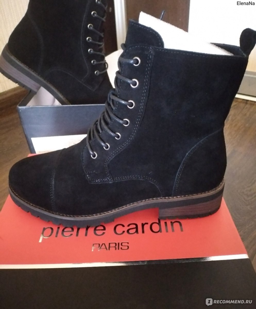 Ботинки женские зимние Pierre Cardin Модель: WB19AW-161 Артикул: 25707790 -«? Зимние ботинки Pierre Cardin из замши ? С обновкой меня!»