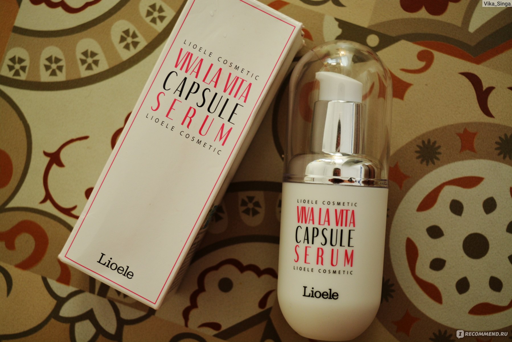 Viva la vita capsule serum