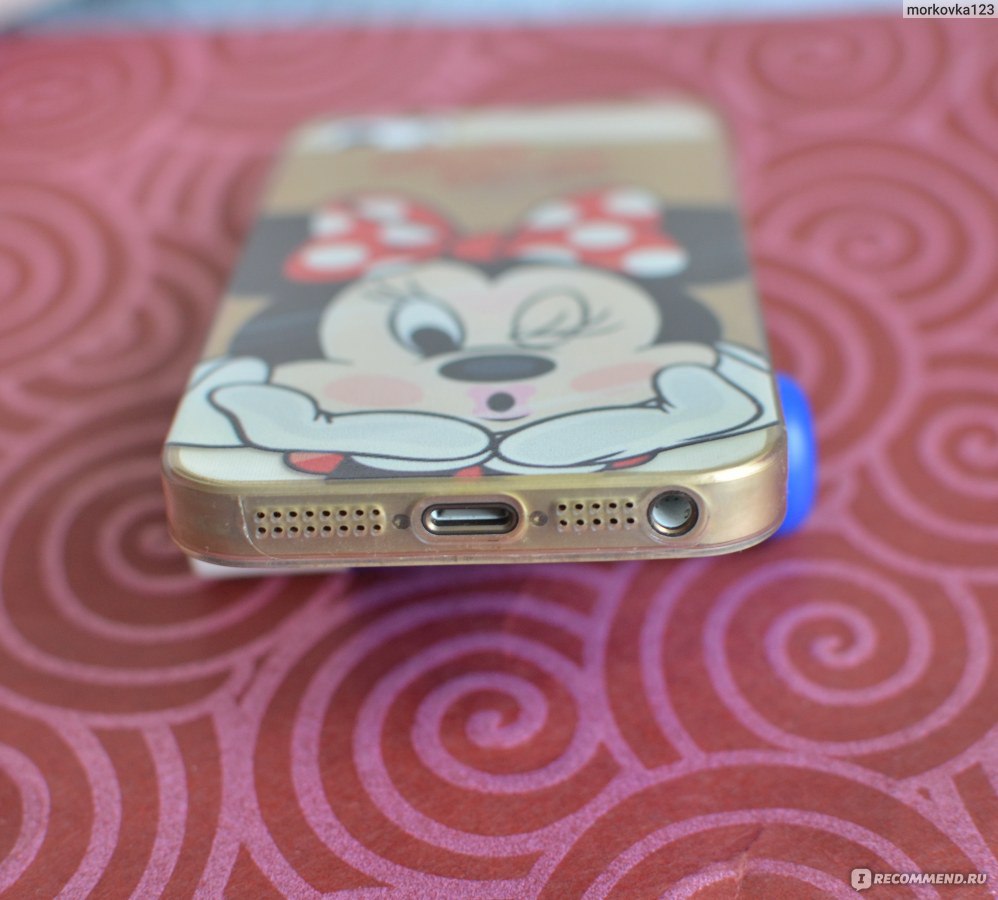 Чехол для мобильного телефона Aliexpress Funny cartoon Minnie Mickey TPU  Case for Apple,, iPhone 5 5S 5 / 5S IMD characters gel skin spinner cap  point - «Чехол с алиэкспресс на айфон