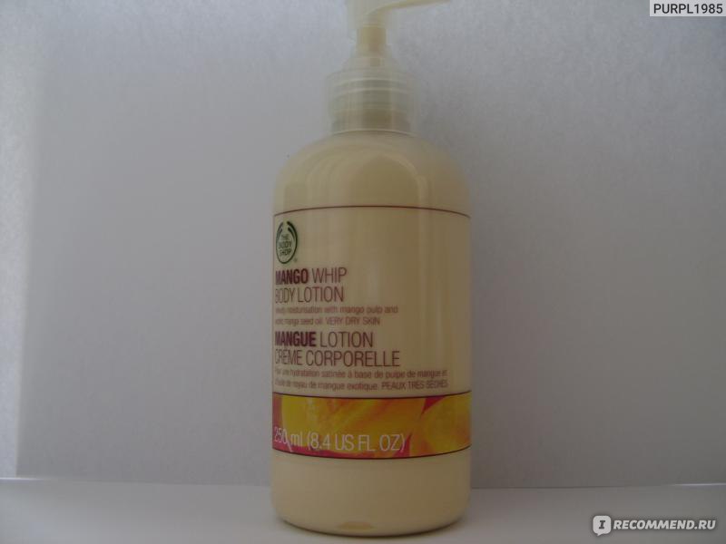 Молочко для тела The body shop Манго - «Для любителей манго! (+фото ...