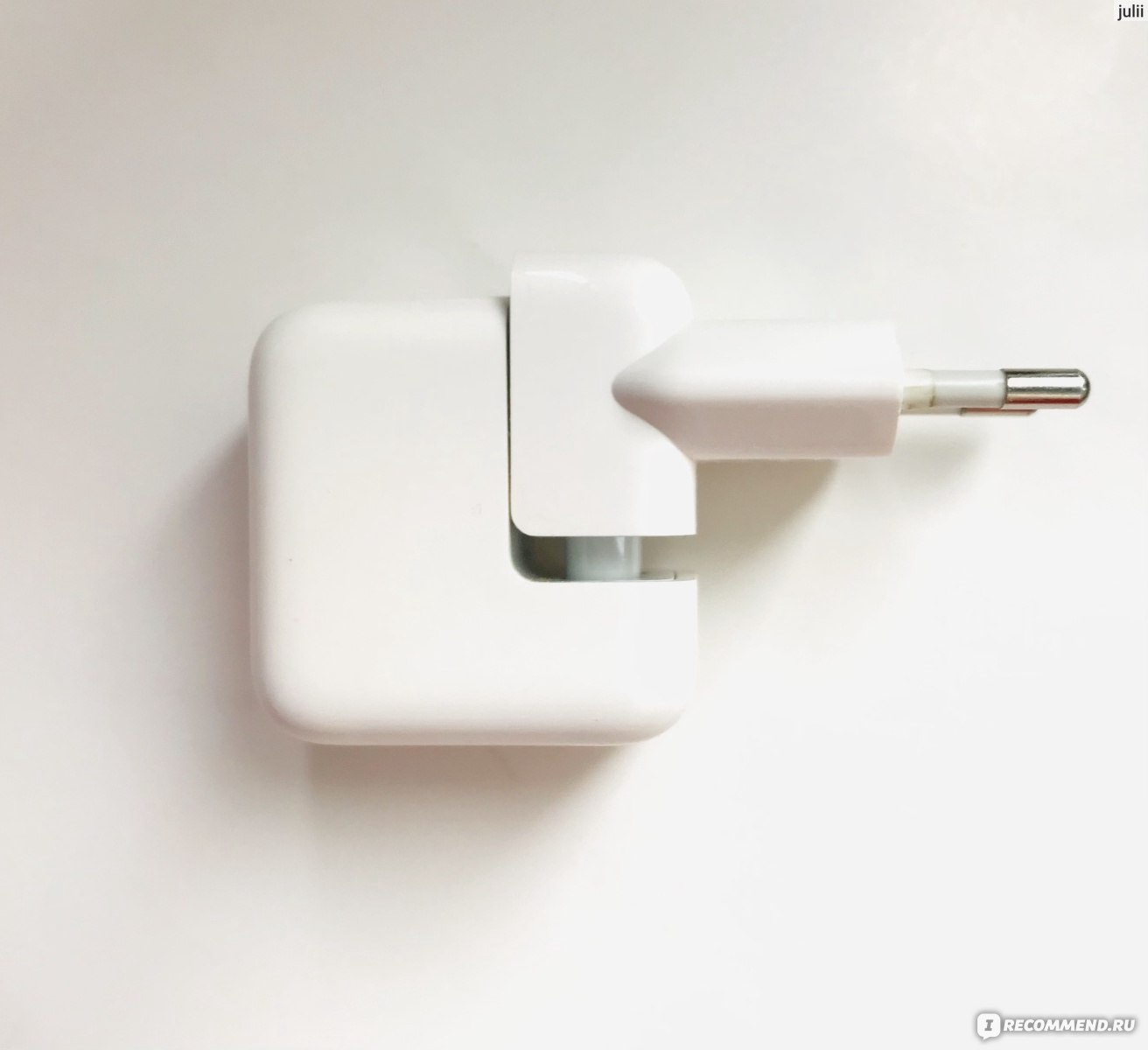 Адаптер питания Apple USB мощностью 12 Вт - «Влет заряжает телефон 📲служит  верой и правдой уже ни один год» | отзывы