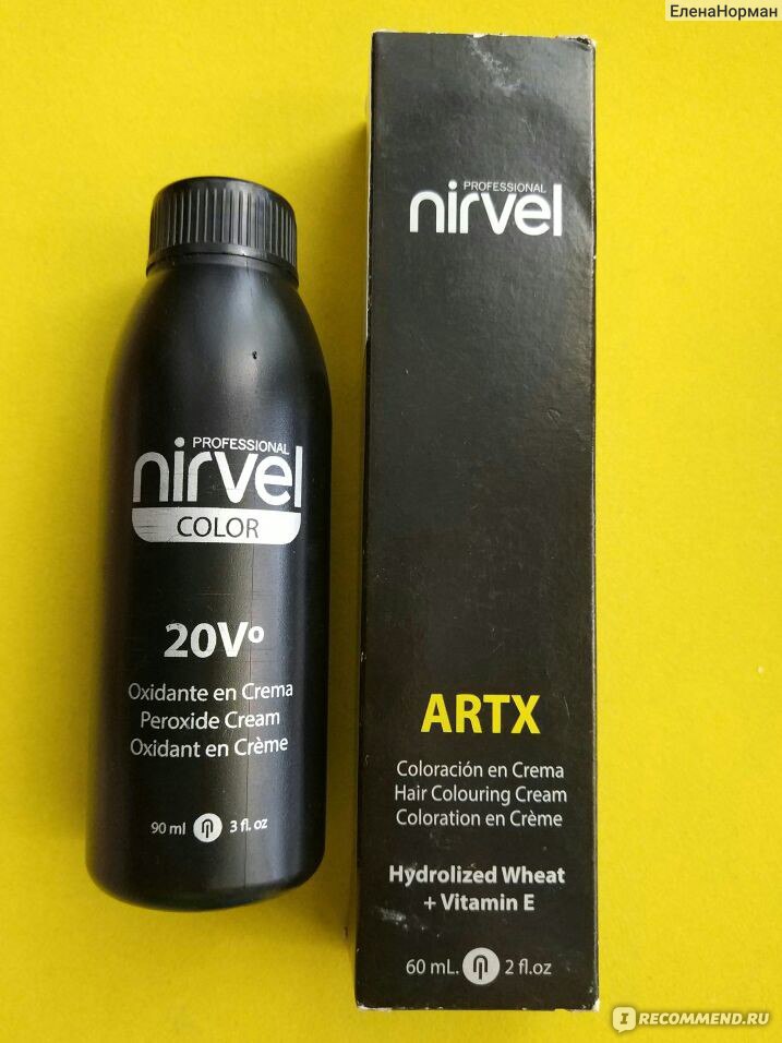 Nirvel Professional перманентный краситель ARTX.