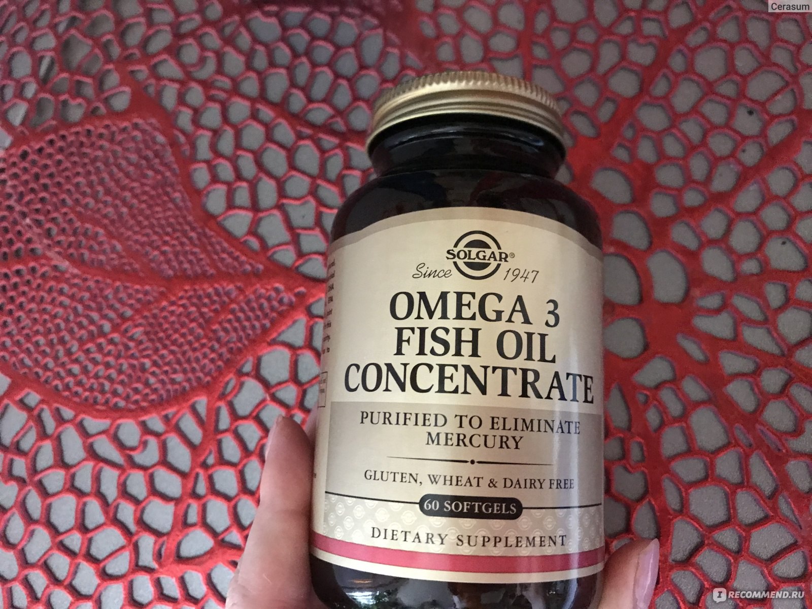 Solgar omega fish oil