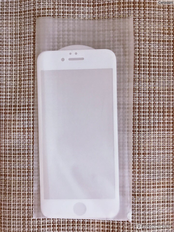 Защитное стекло на экран ONEXT 3D для Apple iPhone 6 / 6S, с рамкой, белый