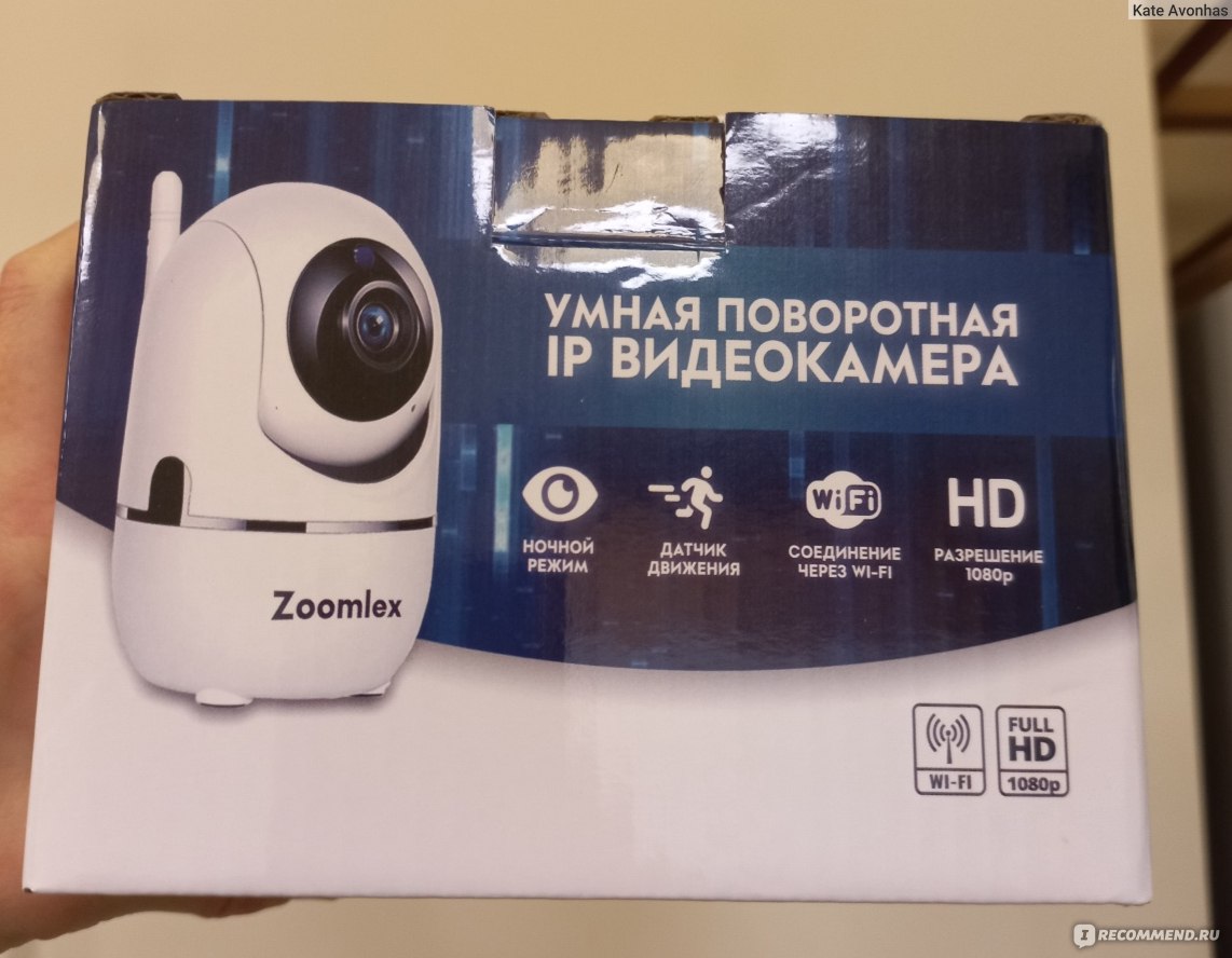 IP-камера Zoomlex V380 - «Камера для наблюдения за квартирой на время  отъезда, а также бюджетная видеоняня для ребенка» | отзывы