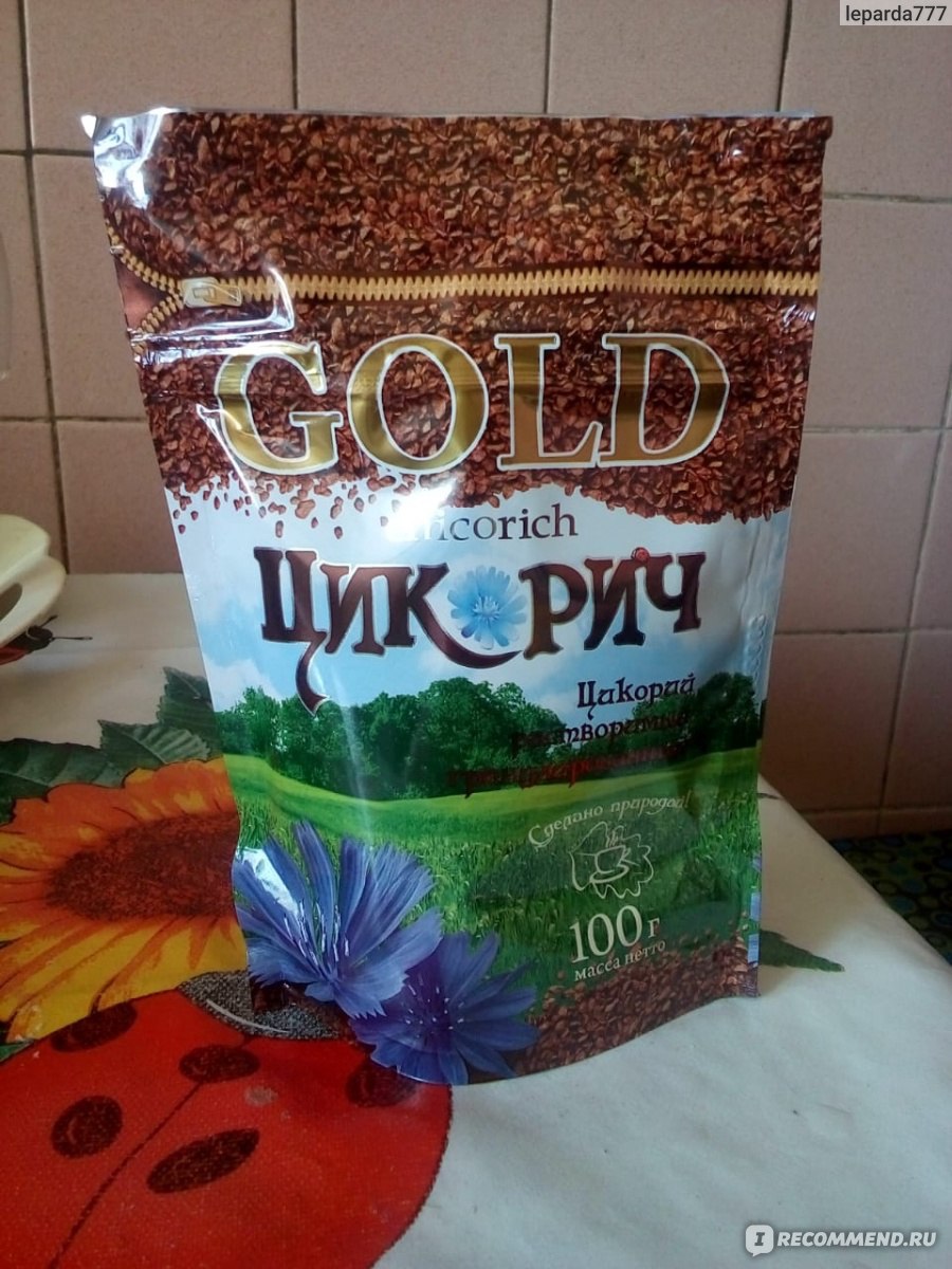 Цикорий ООО "Фаворит" Цикорич-Gold - «Вкусный цикорий☕» | отзывы