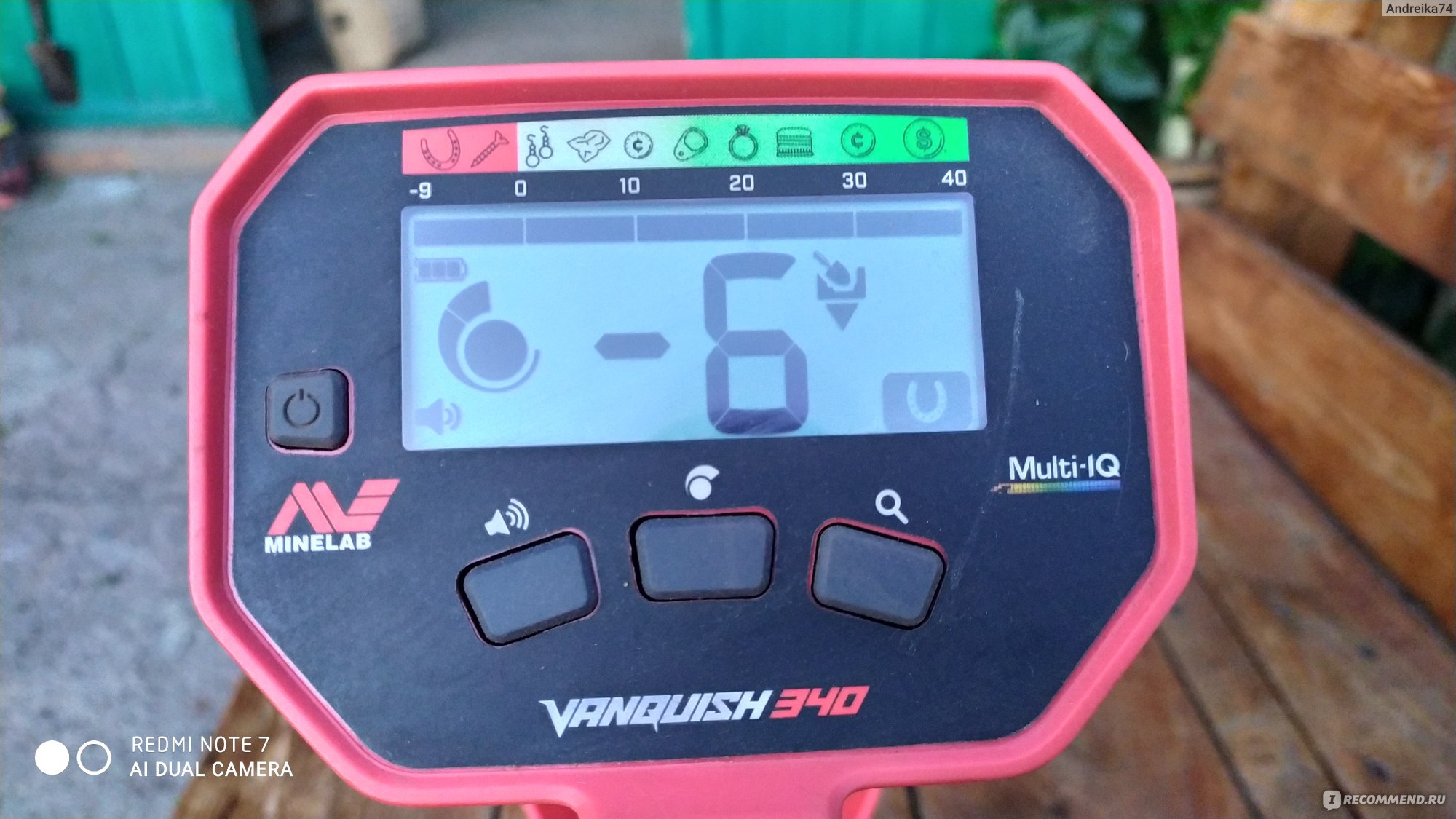 Металлоискатель Minelab VANQUISH 340 - «Сбылась мечта купить Vanqish. Тест,  обзор прибора, личное мнение и мои находки - всё это представлено в моём  отзыве.» | отзывы