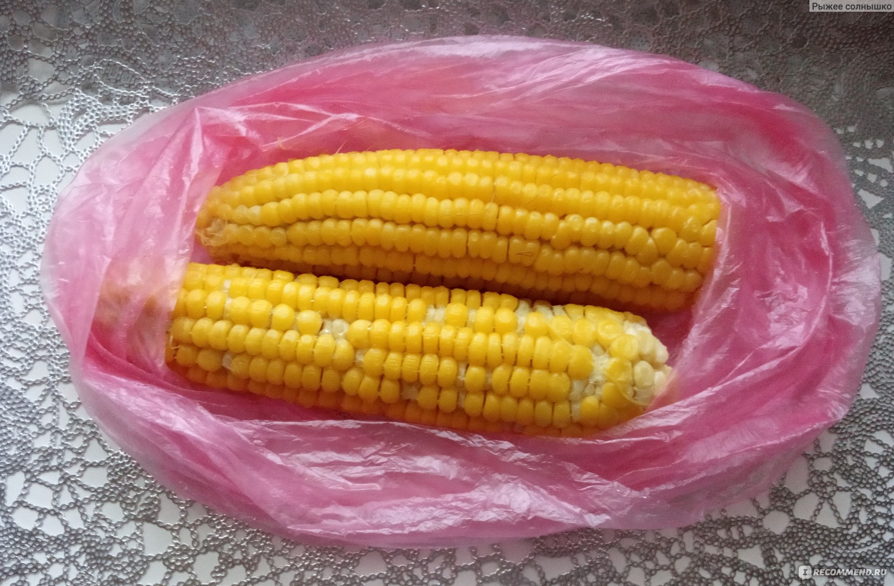 Кукуруза в пакете