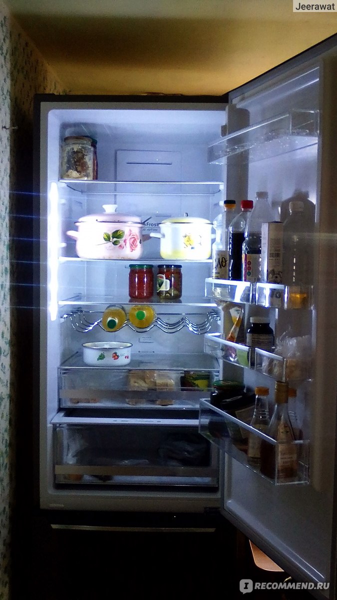Холодильник с морозильником dexp rf