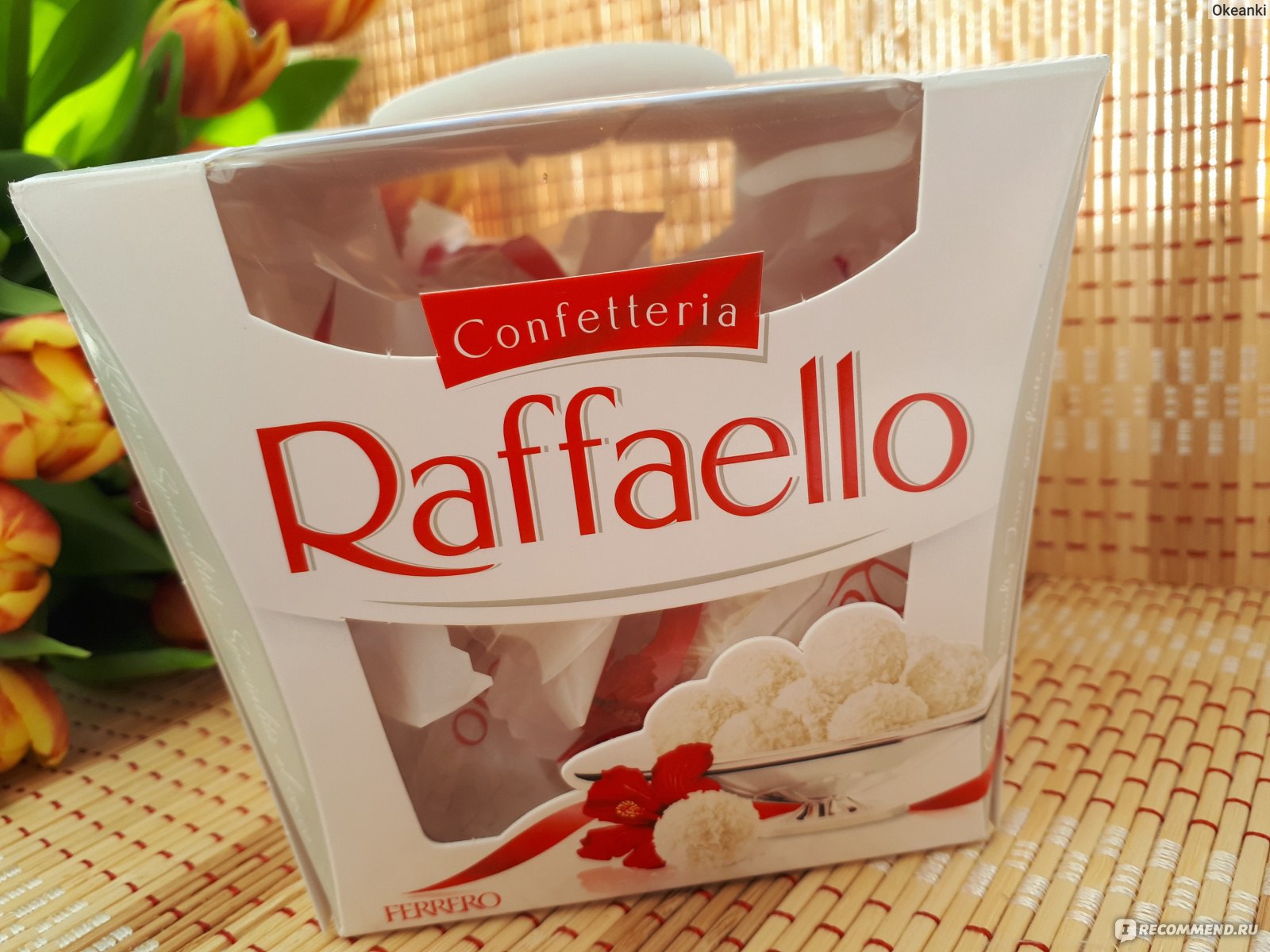 Реклама конфет Raffaello