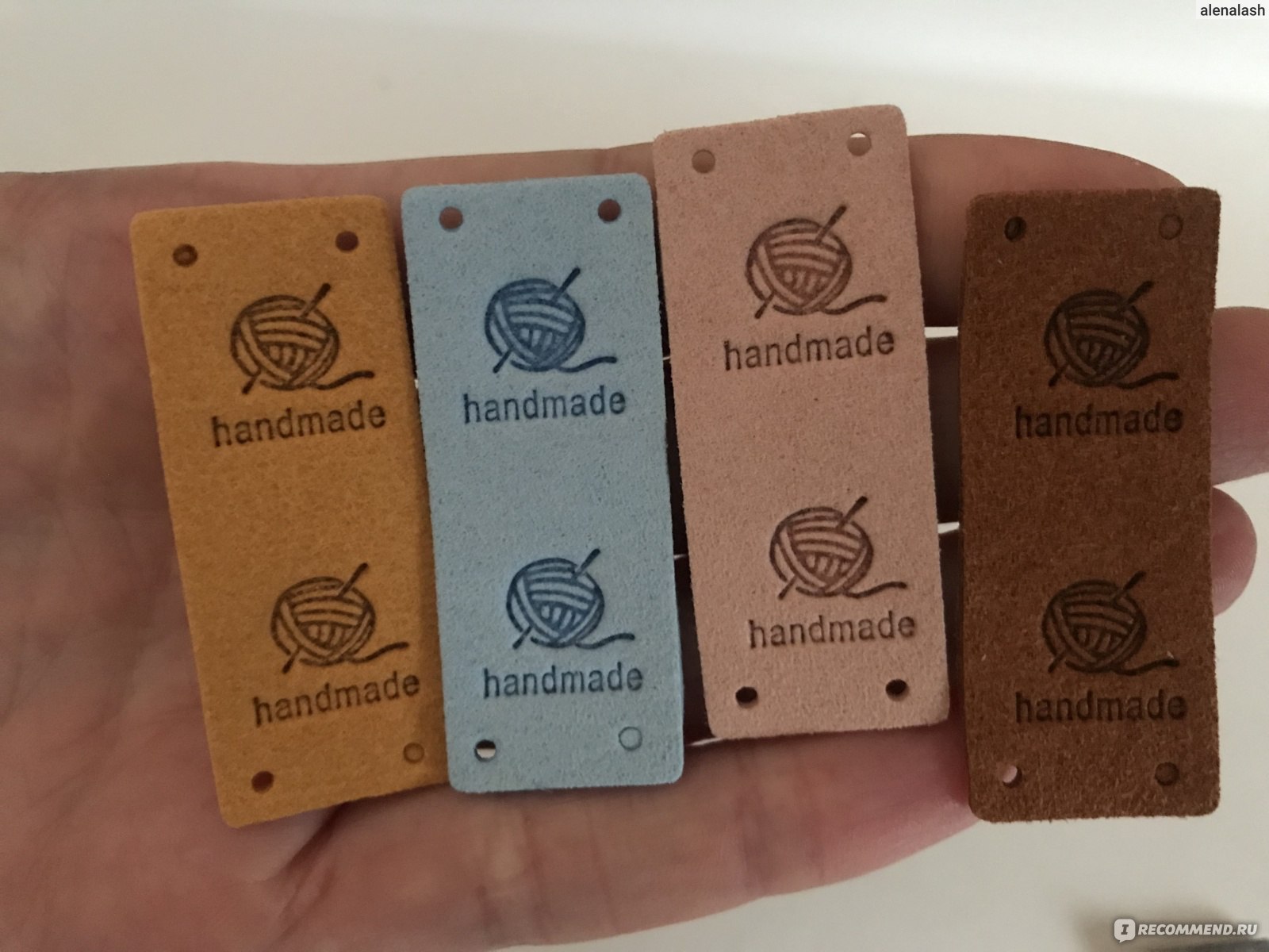 Купить картонные бирки «Handmade» оптом в интернет-магазине