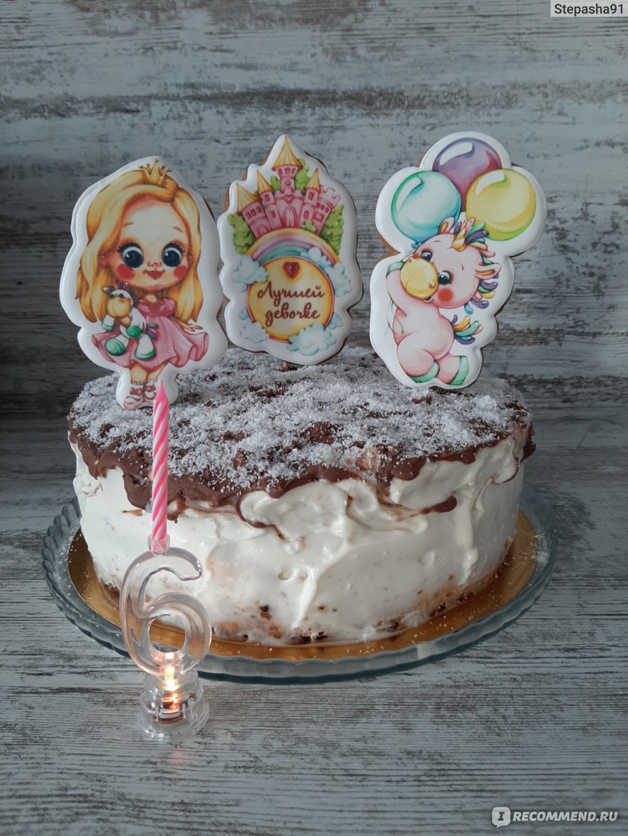 Как оформить торт на день рождения ребенка