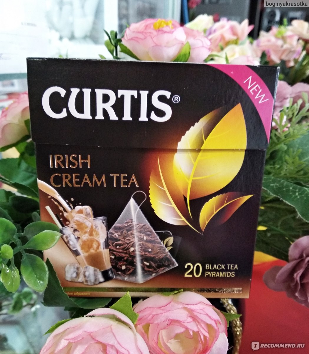 Чай Кертис пирамидки Irish Cream
