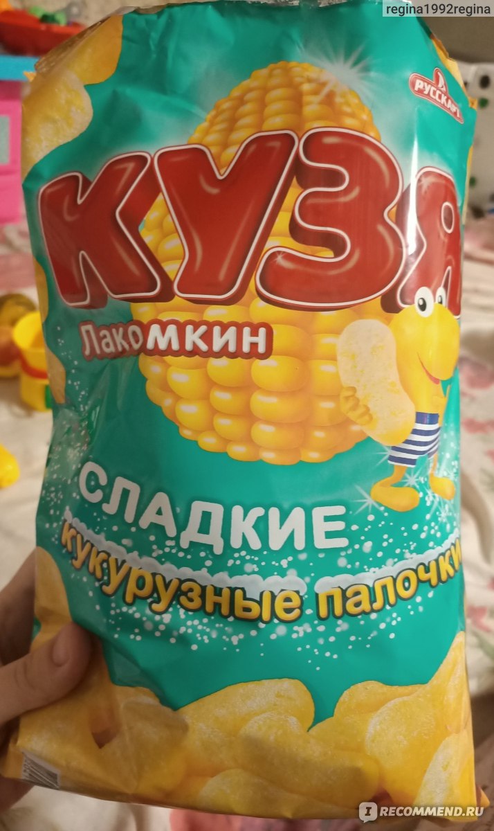 Кукурузные палочки Кузя 85 гр